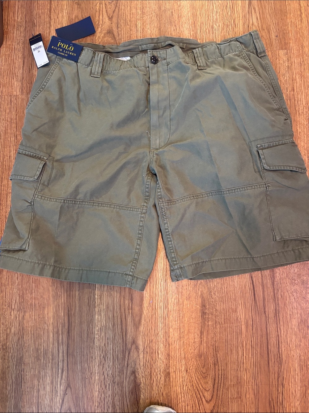 Polo by Ralph Lauren Olive Green Cargo Shorts - Men's